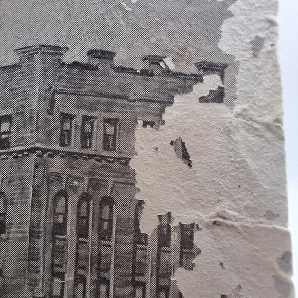 Loretto Academy Sault Ste Marie Michigan Antique Postcard Handwritten Soo Church - Picture 8 of 10